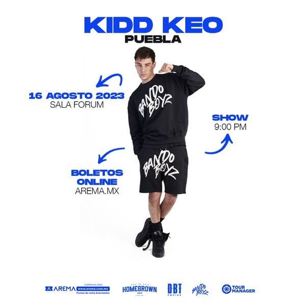 Kidd Keo llega a Puebla